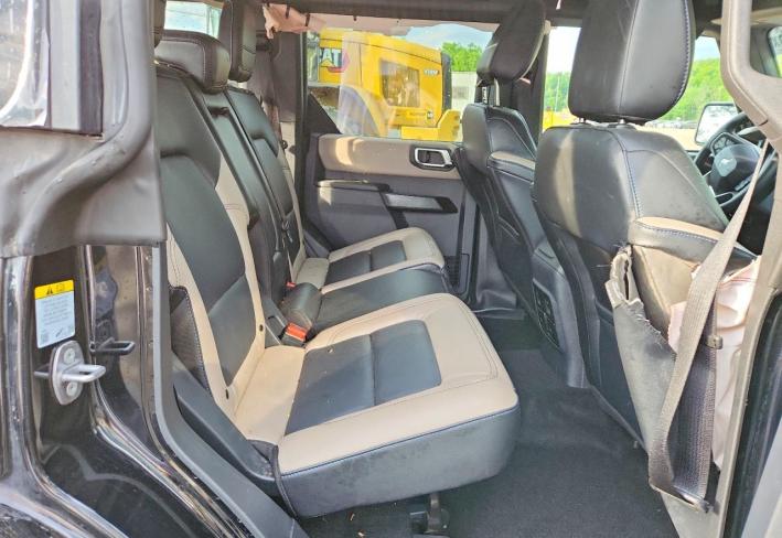 Salvage 2024 Ford Bronco Wildtrak in Black