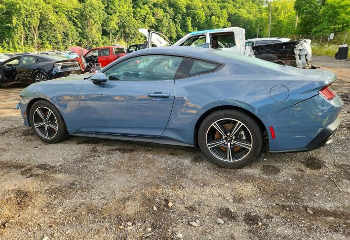 Salvage 2025 Ford Mustang  in Blue
