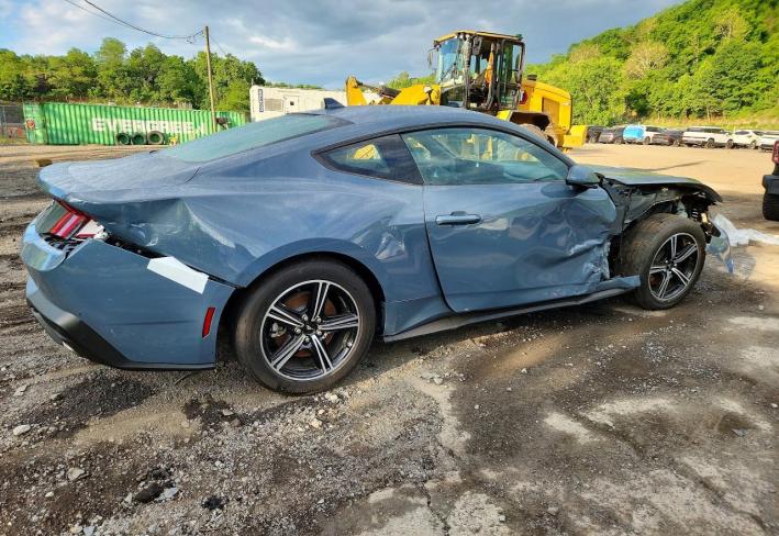 Salvage 2025 Ford Mustang  in Blue