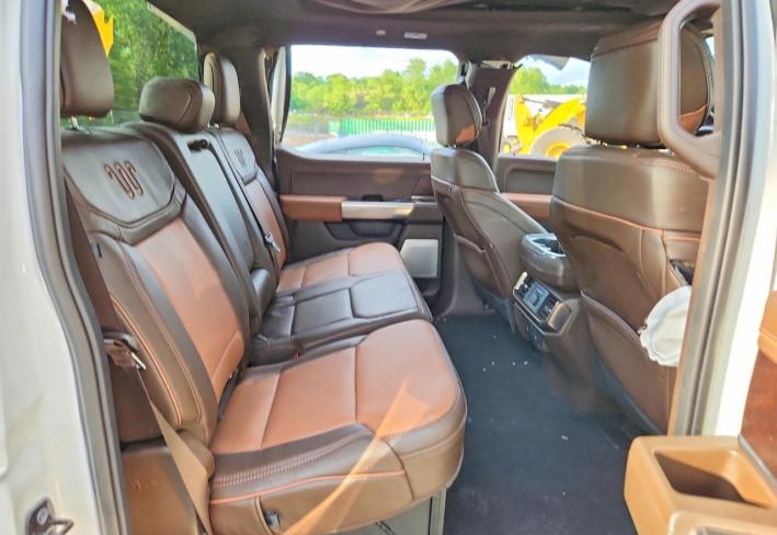 Salvage 2025 Ford F150 King Ranch in White