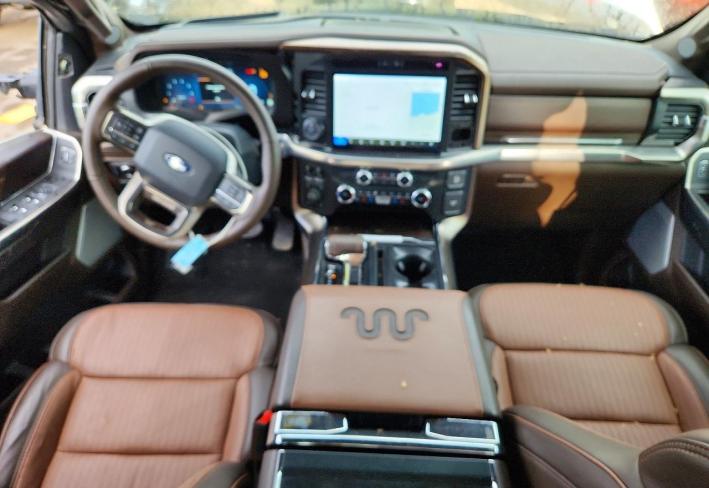 Salvage 2025 Ford F150 King Ranch in White