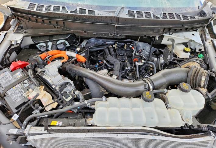 Salvage 2025 Ford F150 King Ranch in White
