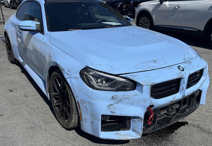 Salvage 2024 Bmw M2  in Синий