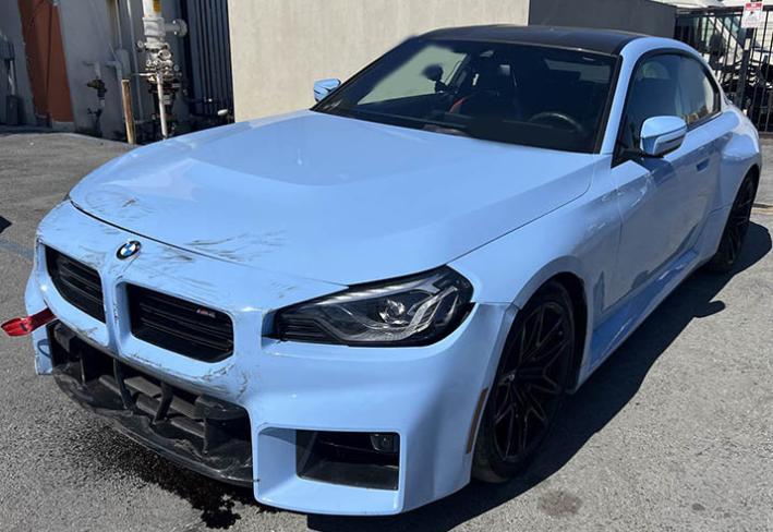 Salvage 2024 Bmw M2  in Синий