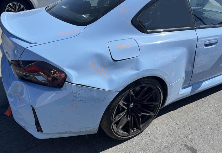 Salvage 2024 Bmw M2  in Синий