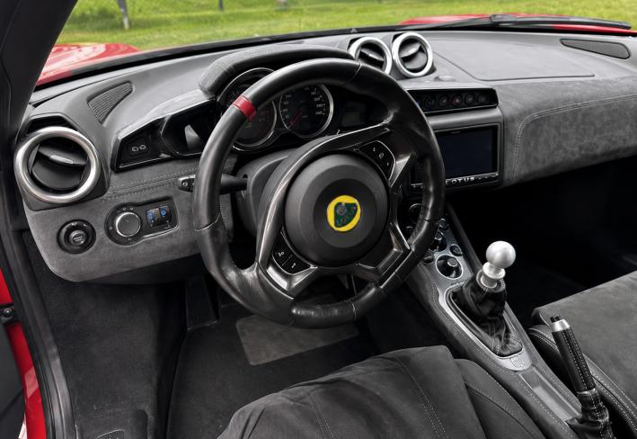 Salvage 2017 Lotus Evora 400 in Red