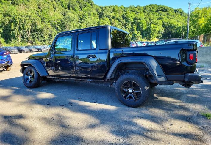 Salvage 2020 Jeep Gladiator  in Черный