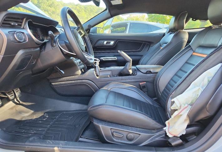 Salvage 2021 Ford Mustang Mach I in Gray