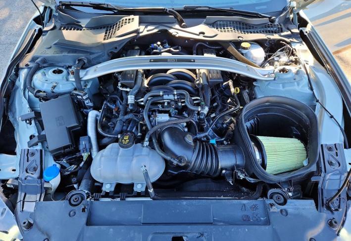 Salvage 2021 Ford Mustang Mach I in Gray