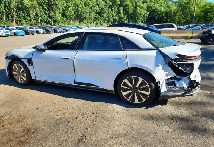 Salvage 2025 Lucid Motors Air Grand Touring in White