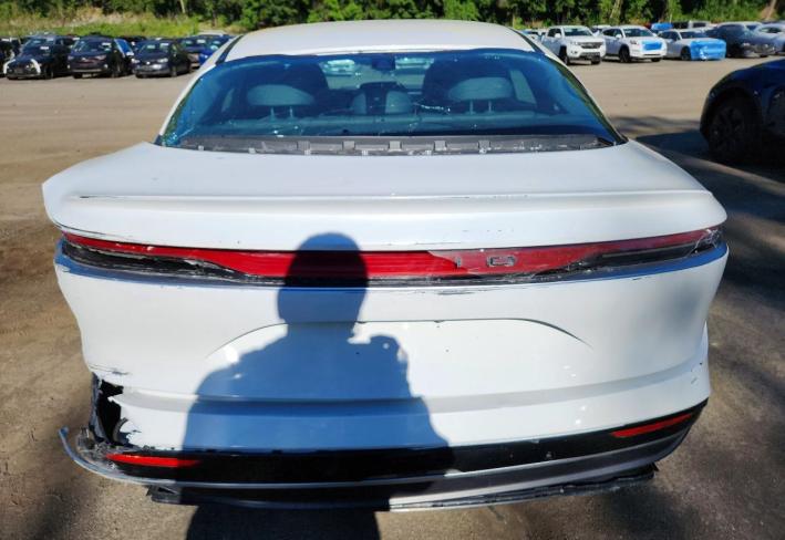 Salvage 2025 Lucid Motors Air Grand Touring in White
