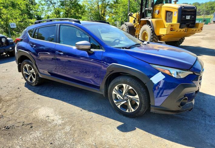 Salvage 2024 Subaru Crosstrek  in Blue