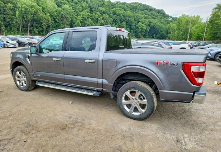 Salvage 2023 Ford F150 Lariat in Gray