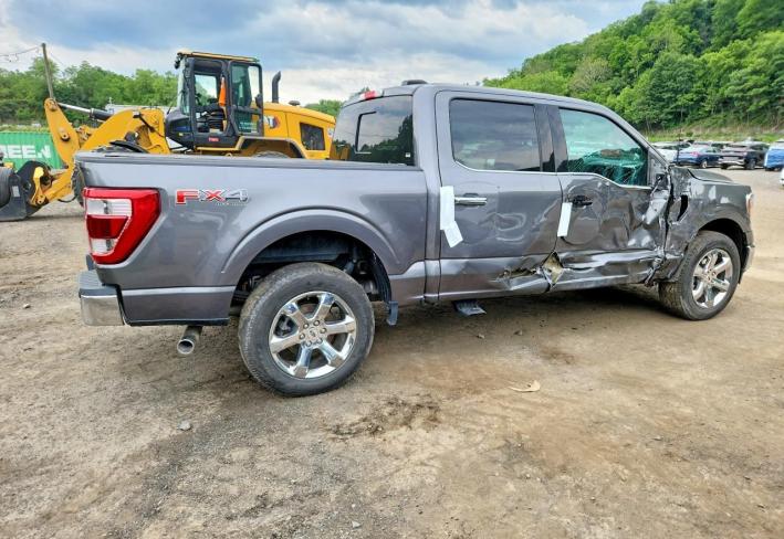 Salvage 2023 Ford F150 Lariat in Gray