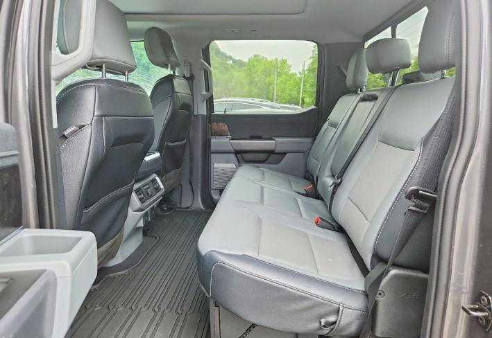 Salvage 2023 Ford F150 Lariat in Gray