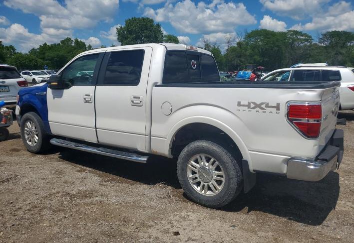 Salvage 2011 Ford F150 Lariat 5.0 in Белый