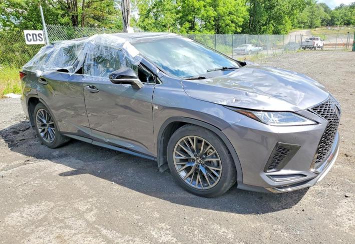 Salvage 2020 Lexus Rx 350 F Sport in Серый