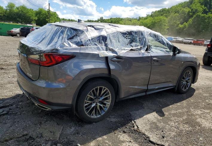 Salvage 2020 Lexus Rx 350 F Sport in Серый