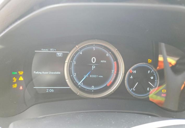 Salvage 2020 Lexus Rx 350 F Sport in Серый