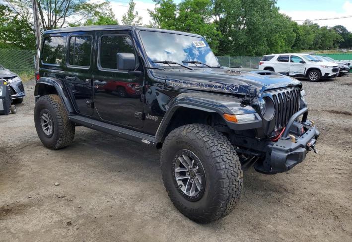 Salvage 2023 Jeep Wrangler Rubicon 392 in Черный