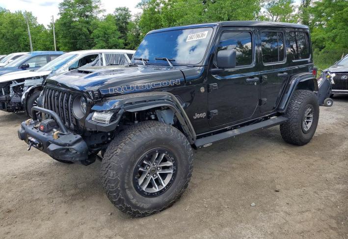 Salvage 2023 Jeep Wrangler Rubicon 392 in Черный