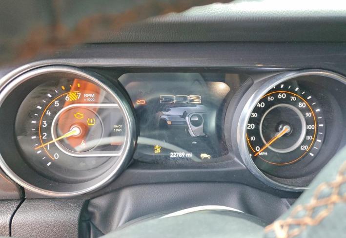 Salvage 2023 Jeep Wrangler Rubicon 392 in Черный