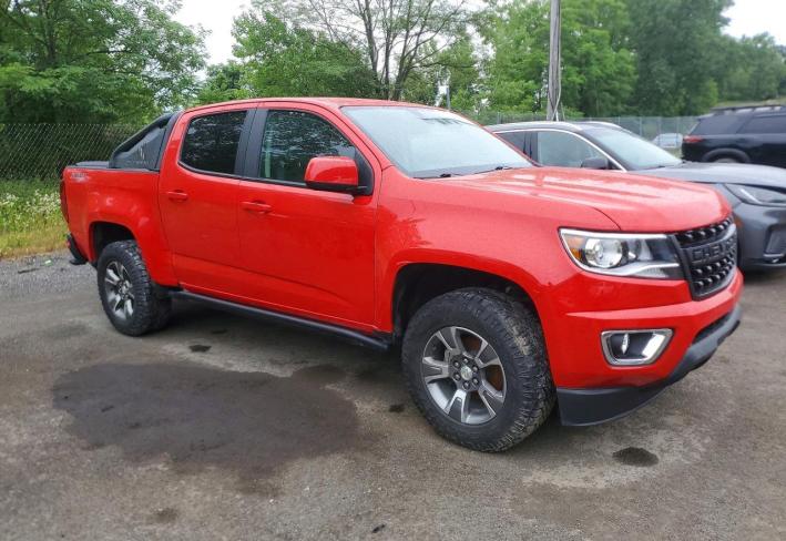 Salvage 2019 Chevrolet Colorado Z71 in Красный