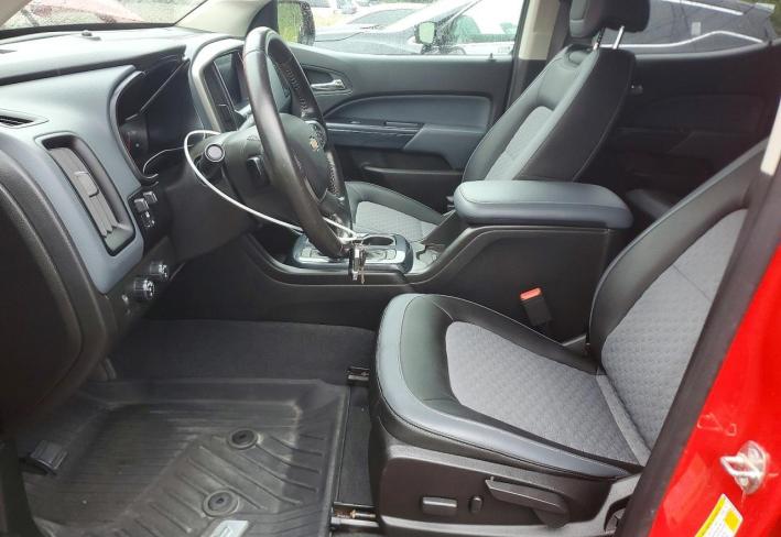 Salvage 2019 Chevrolet Colorado Z71 in Красный