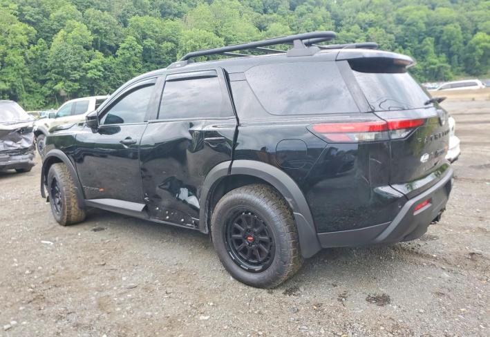 Salvage 2025 Nissan Pathfinder Rock Creek in Black