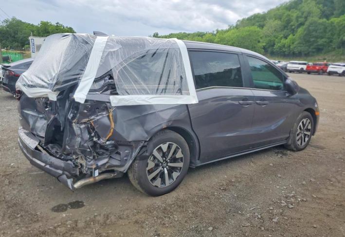 Salvage 2026 Honda Odyssey Exl in Серый