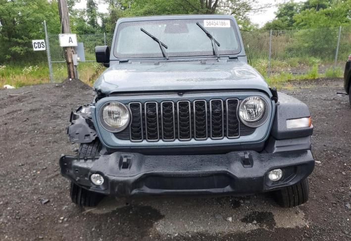 Salvage 2025 Jeep Wrangler  in Серый