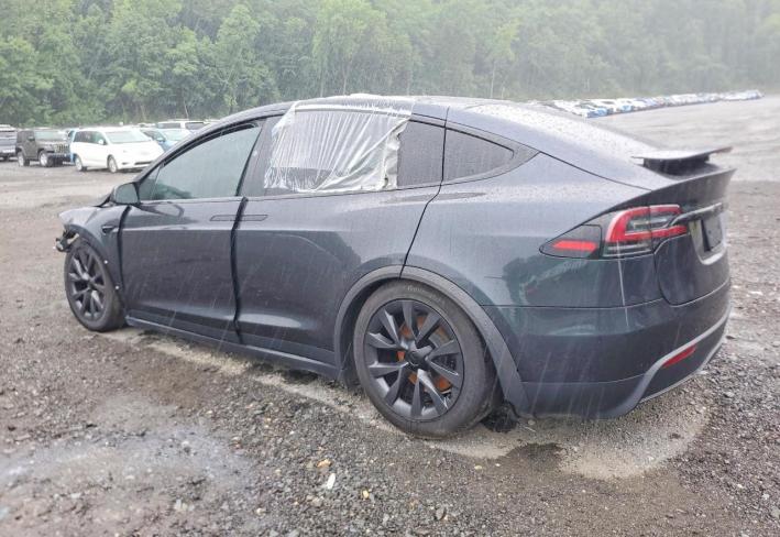 Salvage 2024 Tesla Model X  in Gray