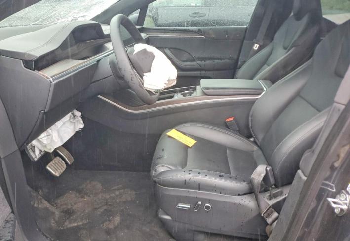 Salvage 2024 Tesla Model X  in Gray