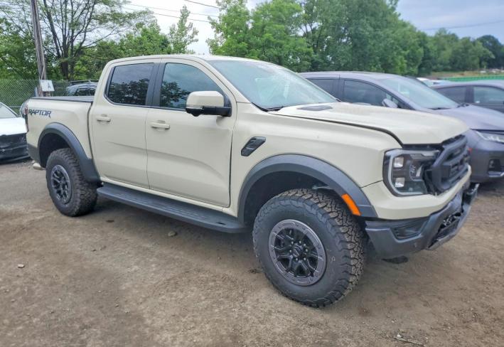 Salvage 2025 Ford Ranger Raptor in Бежевый
