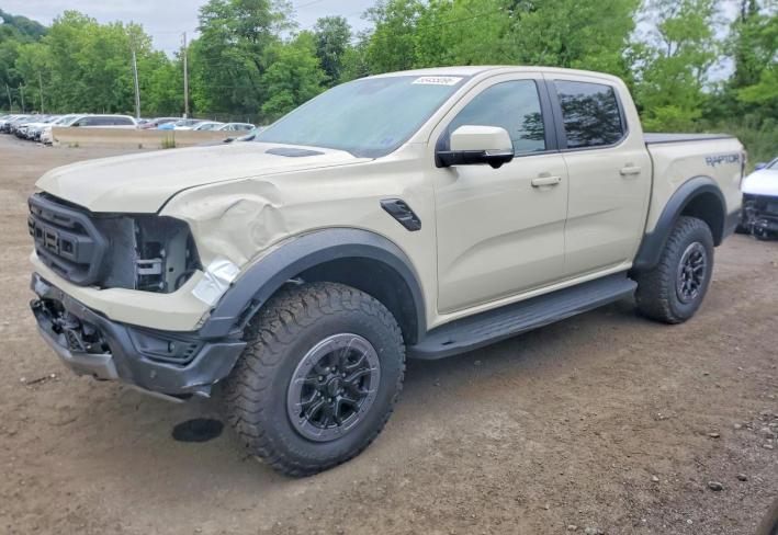 Salvage 2025 Ford Ranger Raptor in Бежевый