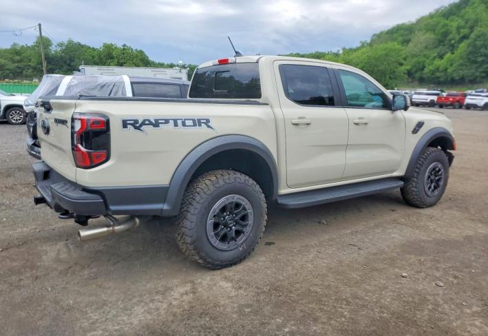 Salvage 2025 Ford Ranger Raptor in Бежевый