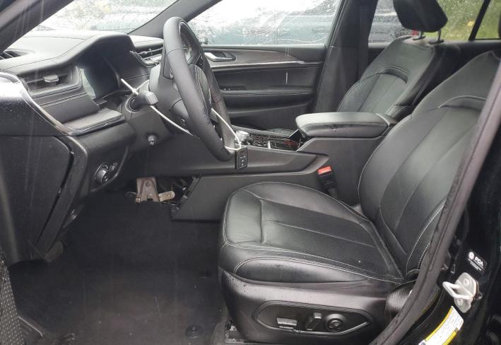 Salvage 2023 Jeep Grand Cherokee Overland in Black