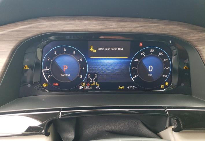Salvage 2025 Volkswagen Atlas Sel Premium R-line in Blue