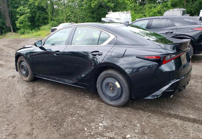 Salvage 2025 Lexus Is 350 F Sport Design in Черный
