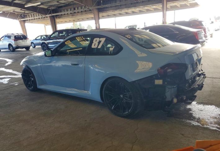Salvage 2024 Bmw M2  in Blue
