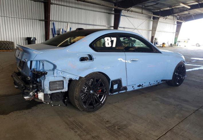 Salvage 2024 Bmw M2  in Blue