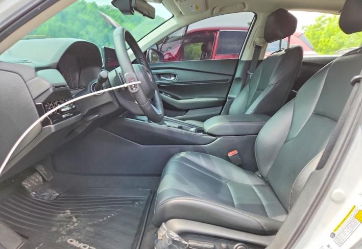 Salvage 2025 Honda Accord Touring Hybrid in White