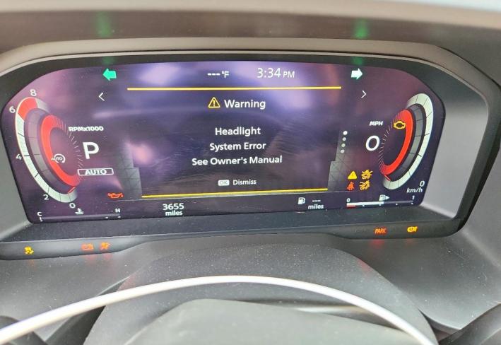 Salvage 2025 Nissan Rogue Platinum in Burgundy