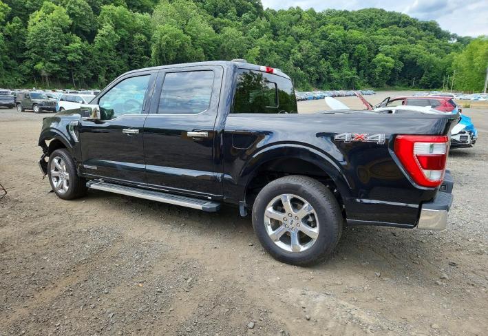 Salvage 2022 Ford F150  in Black
