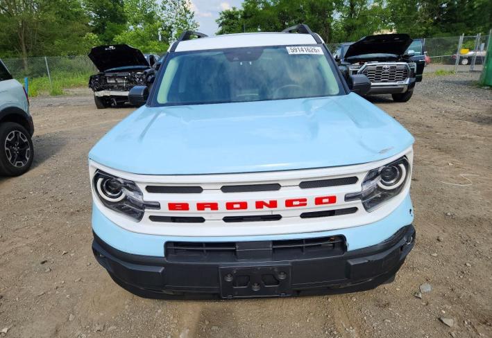 Salvage 2024 Ford Bronco Sport Heritage in Blue