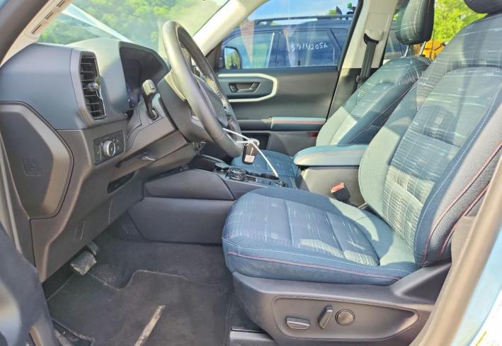 Salvage 2024 Ford Bronco Sport Heritage in Blue