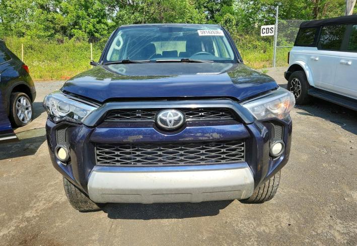 Salvage 2019 Toyota 4runner Trd Off-road in Blue