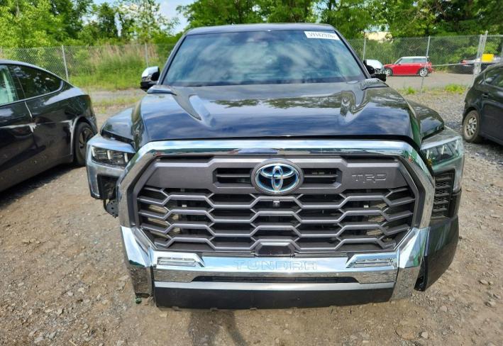 Salvage 2024 Toyota Tundra 1794 Edition Hv in Black