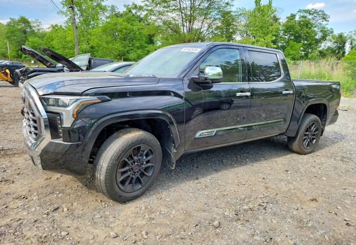 Salvage 2024 Toyota Tundra 1794 Edition Hv in Black