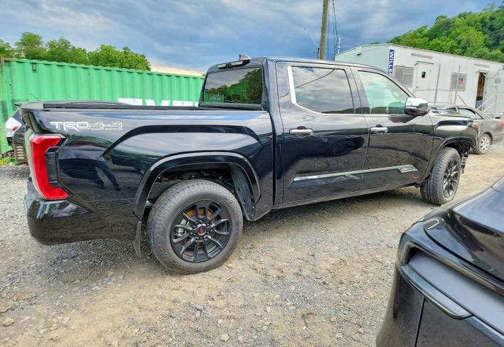 Salvage 2024 Toyota Tundra 1794 Edition Hv in Black